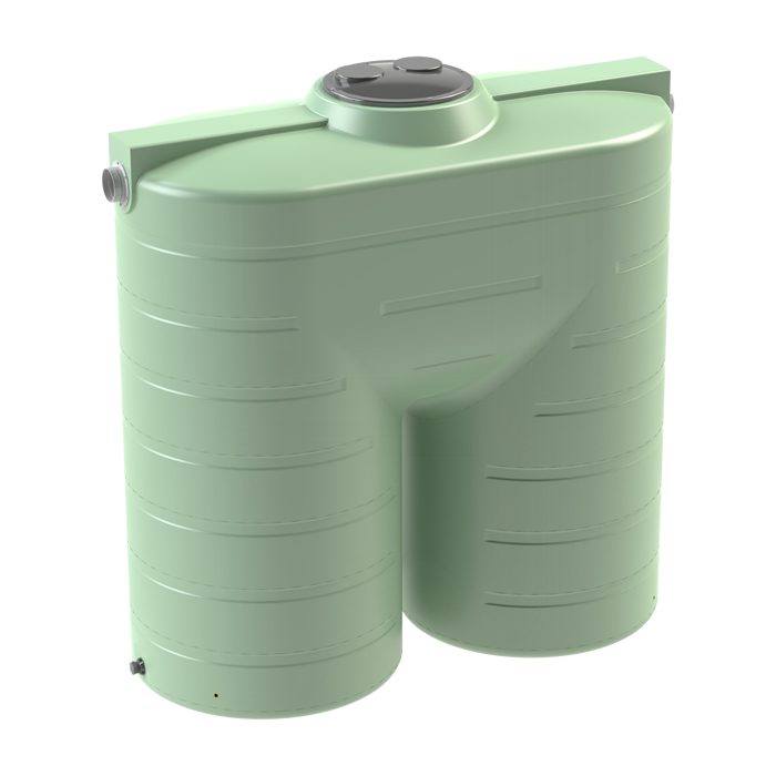 Gough 1,350L Slimline Tank supplied by Hank's Equipment Hire in the Whitsundays