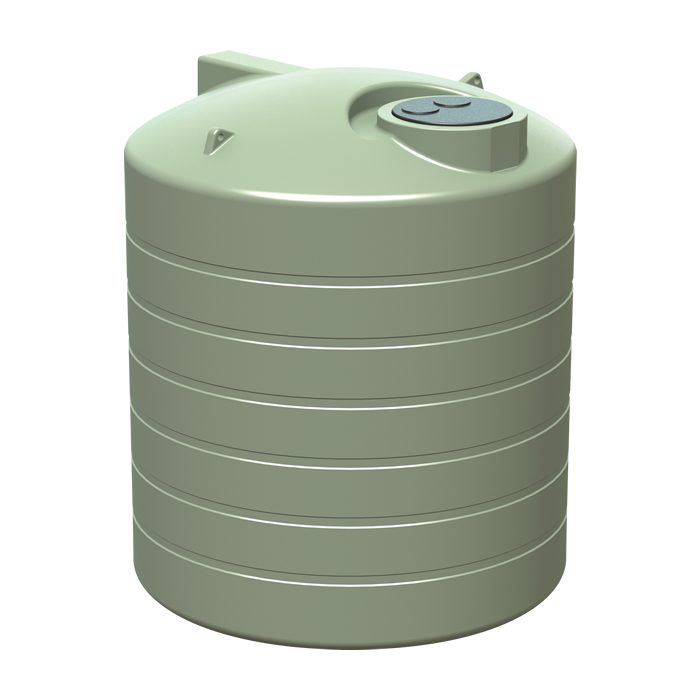 Gough 3,000L Round Tank supplied by Hank's Equipment Hire in the Whitsundays