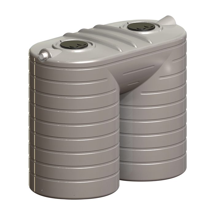 Gough 5,000L Slimline Tank supplied by Hank's Equipment Hire in the Whitsundays